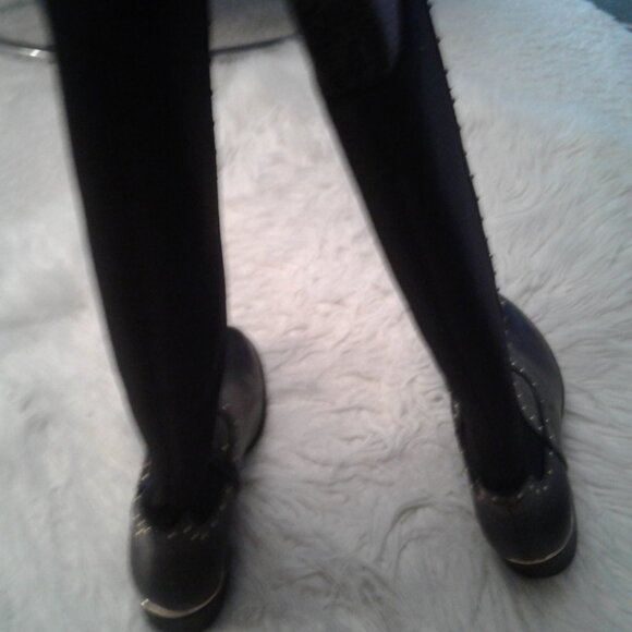 CALVIN Klein new beautiful boots  up to knee  size 7.5 - Picture 1 of 4